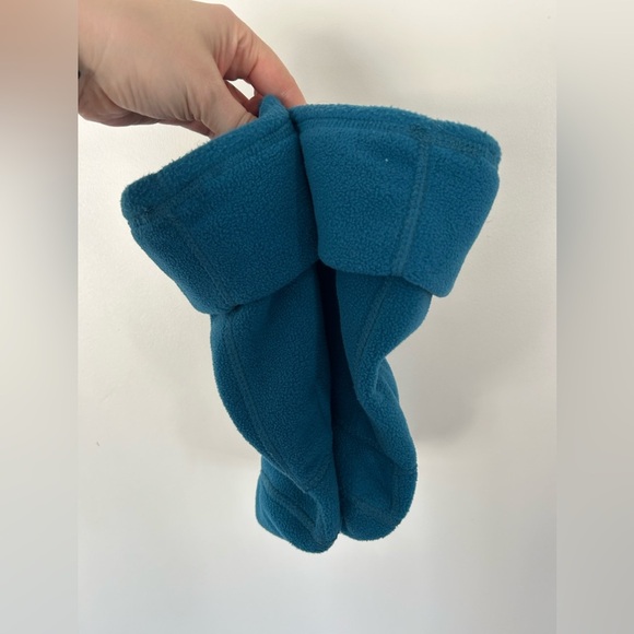 Hunter Teal Fleece Boot Liners Kids Large - Picture 6 of 6